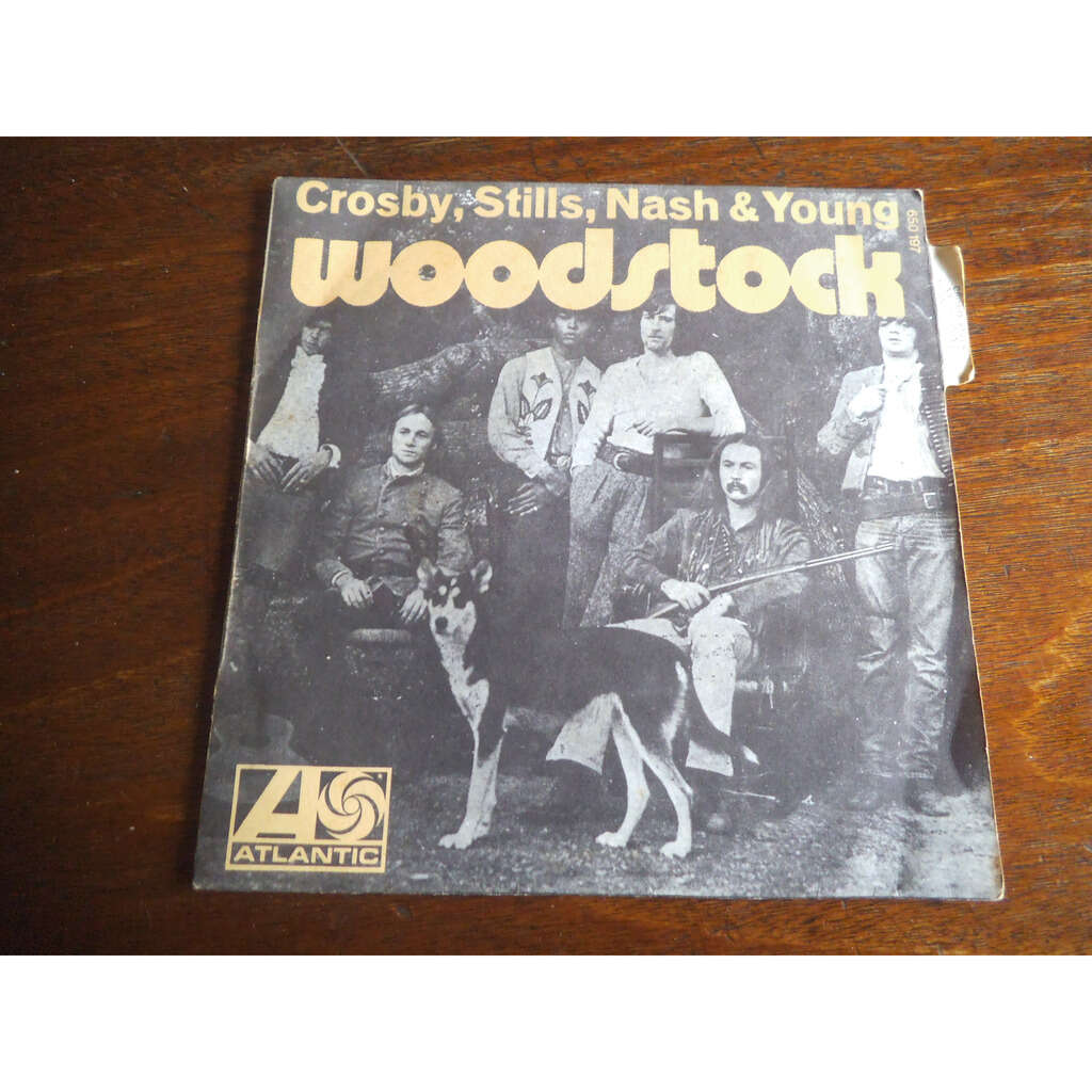 Woodstock / helpless by Crosby, Stills, Nash & Young, SP with valou02