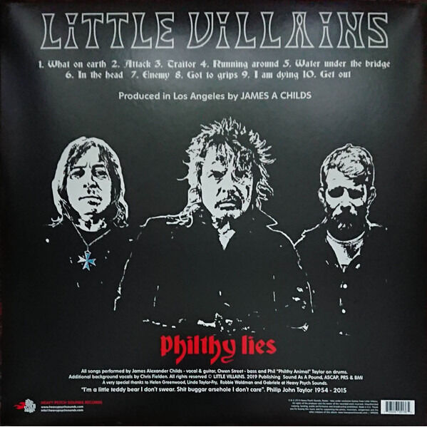  Little Villains  -  philthy lies 