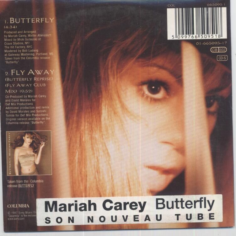 Butterfly by Mariah Carey, CDS with yvandimarco Ref120015326