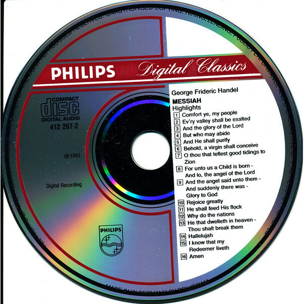 Messiah highlights de Händel John Eliot Gardiner, CD chez yvandimarco