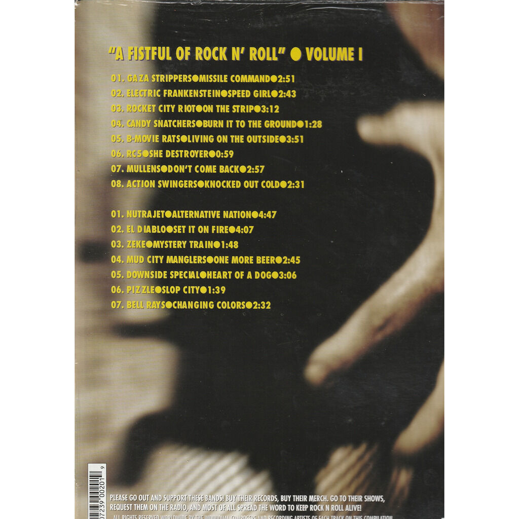  electric frankenstein bell rays zeke  -  a fistful of rock n' roll 