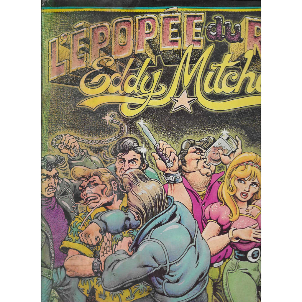 MITCHELL Eddy L'EPOPEE DU ROCK
