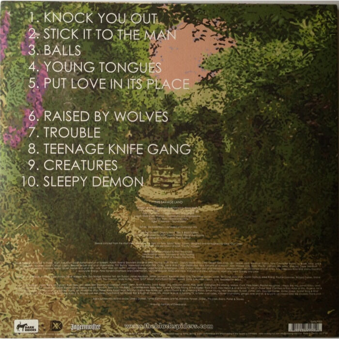  Black Spiders  -  this savage land 