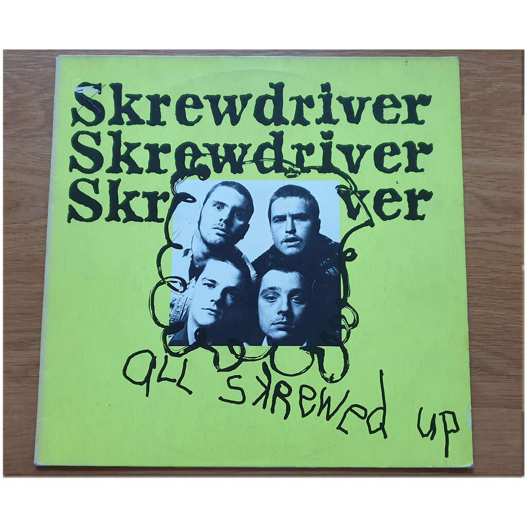 All skrewed up by Skrewdriver, LP with punkoimusic - Ref:120095720