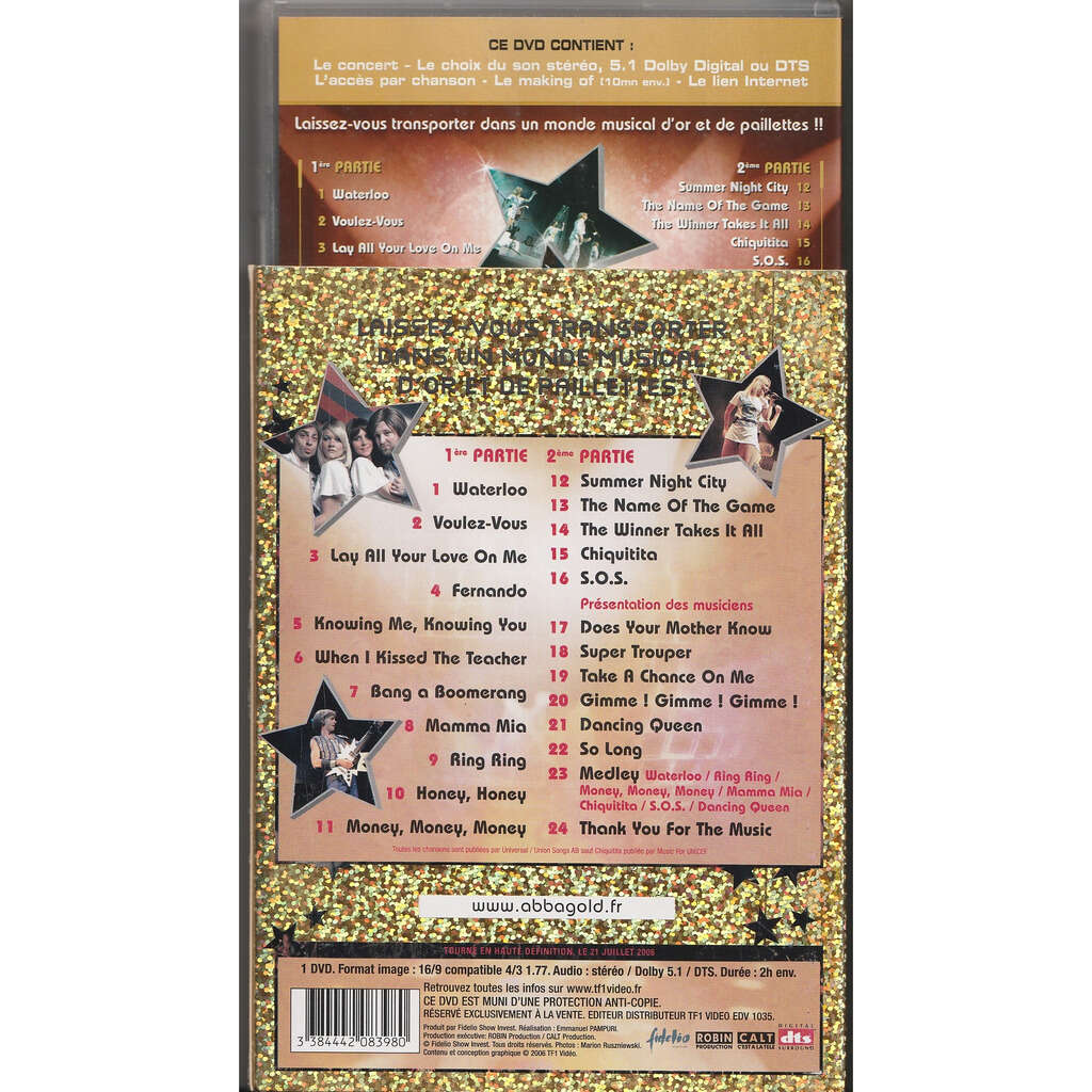  abba gold  -  le concert hommage 