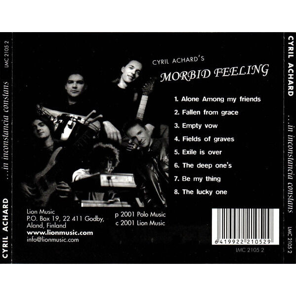  Cyril Achard's Morbid Feeling  -  ...in inconstancia constans 