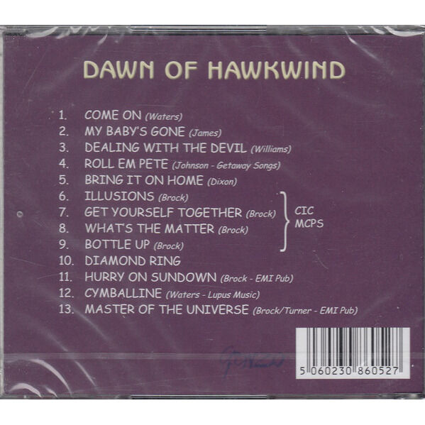  Hawkwind  -  dawn of hawkwind (cd) 