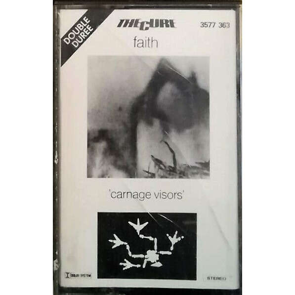 Faith / 'carnage visors' (french 1984 2nd issue cassette album on red