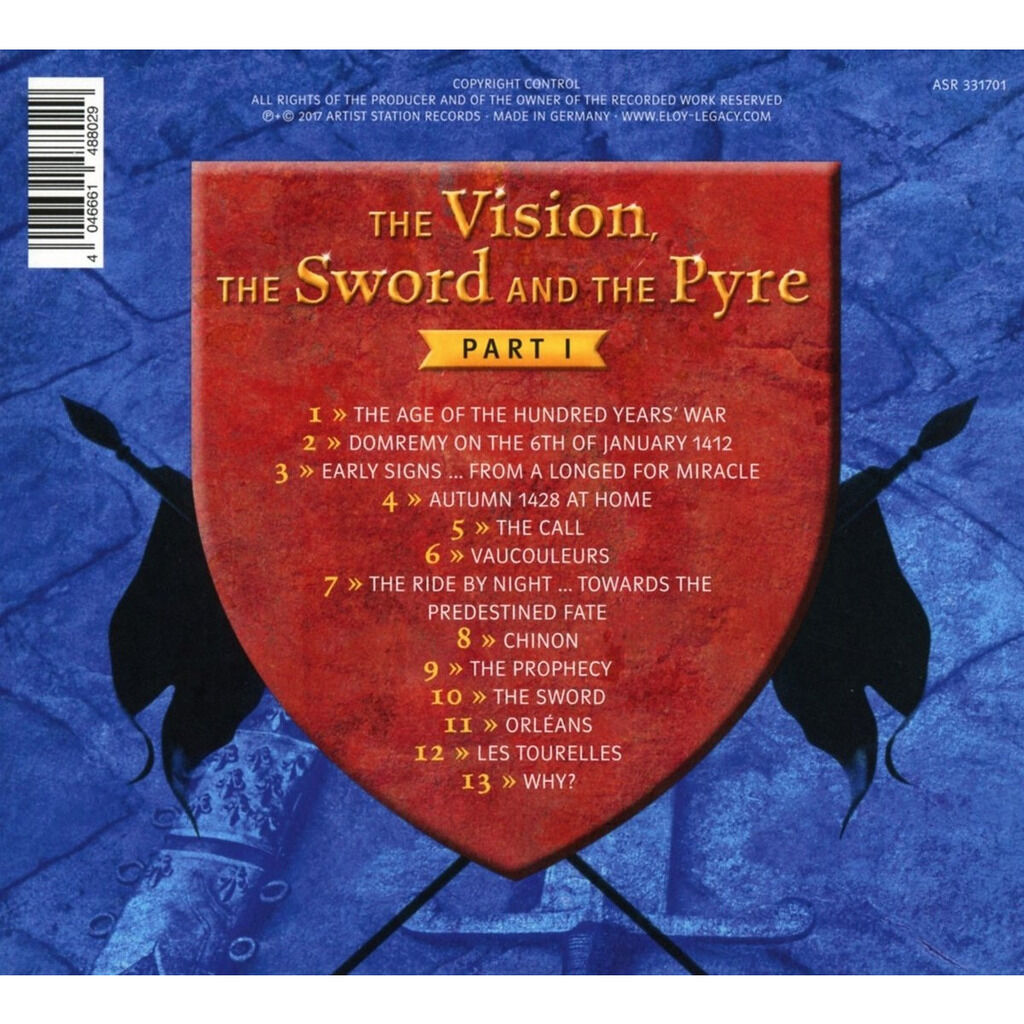  Eloy  -  the vision, the sword and the pyre - part | 