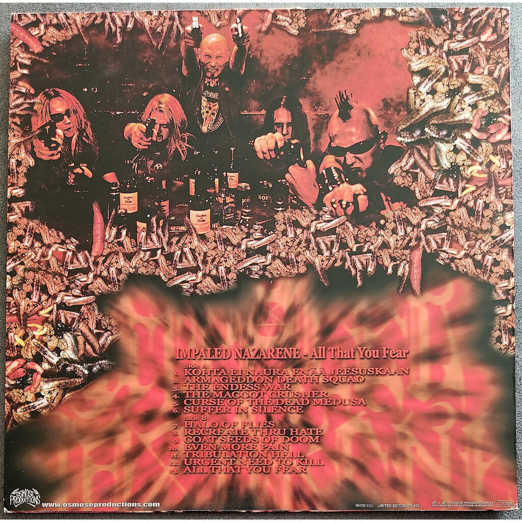  Impaled Nazarene  -  all that you fear 