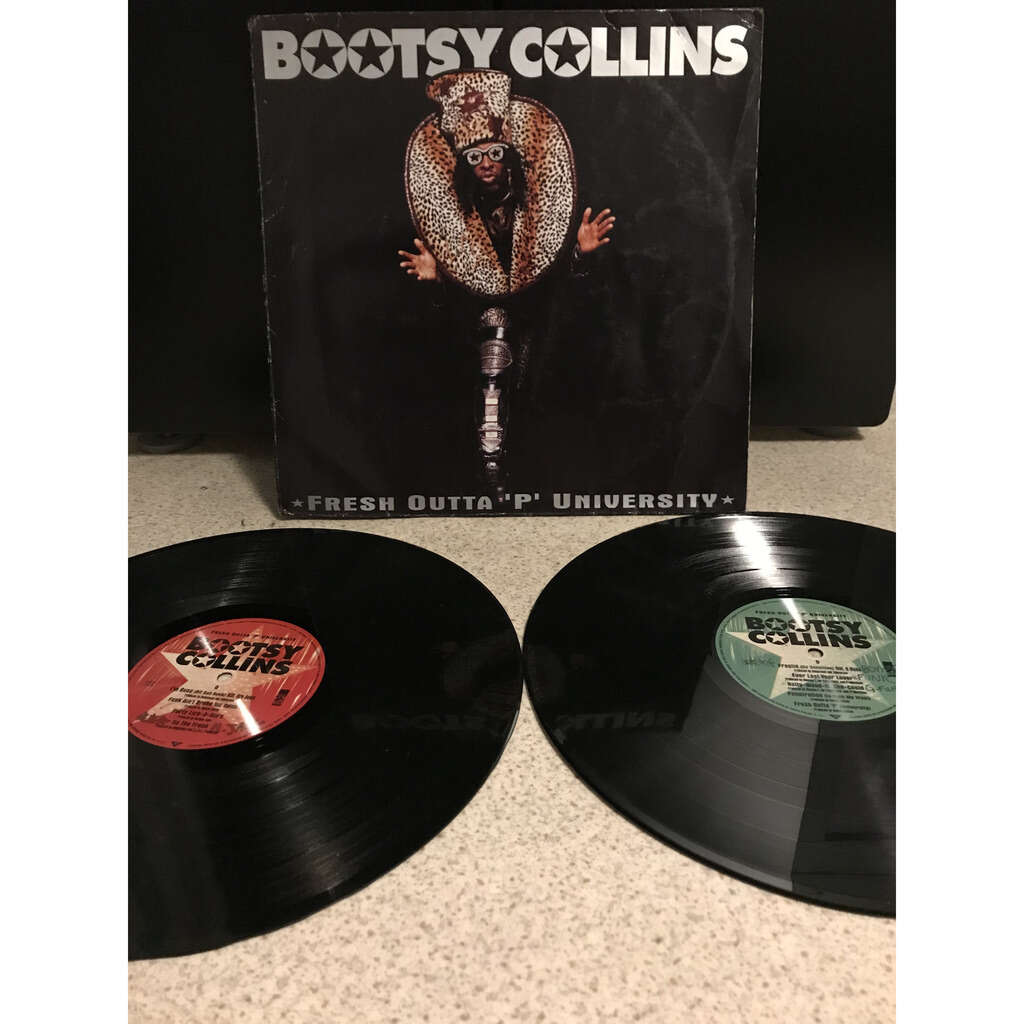 BOOTSY COLLINS fresh outta 'p' university, LP X 2 for sale on