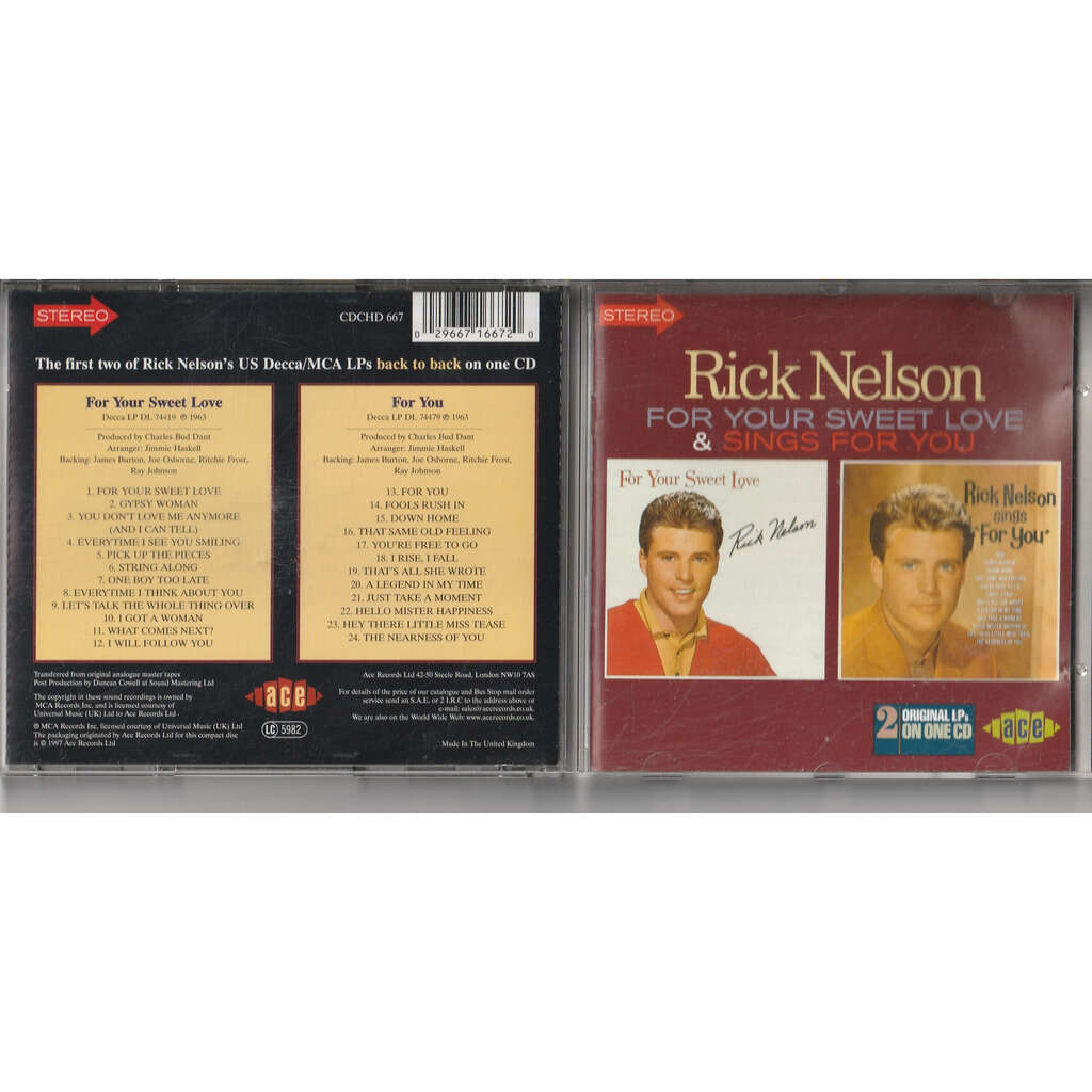  for your sweet love for you 