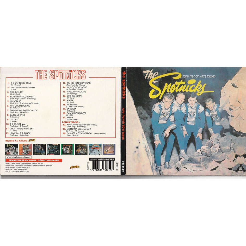  rare french 60's tapes 