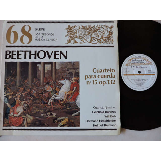 Ludwig van Beethoven Barchet-Quartett Cuarteto Para Cuerda Nº 15 Op. 132