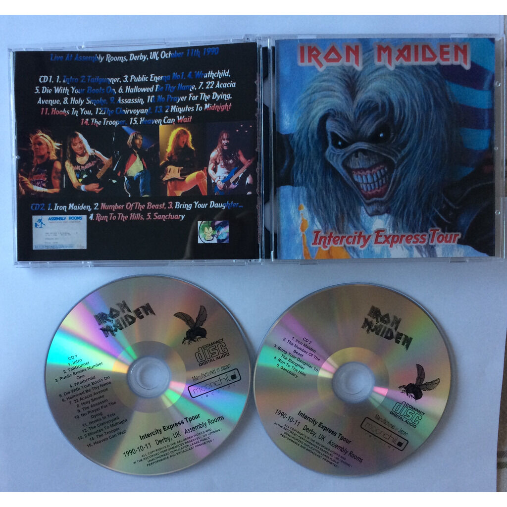 Intercity express tour von Iron Maiden, CD bei galaxysounds Ref
