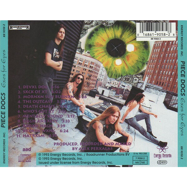  Piece Dogs  -  exes for eyes (cd) 