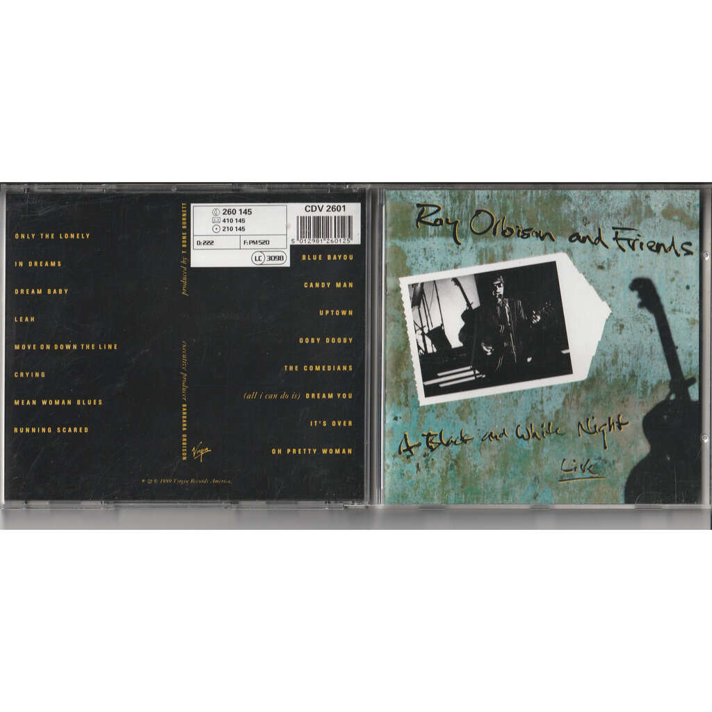  a black and white night live 