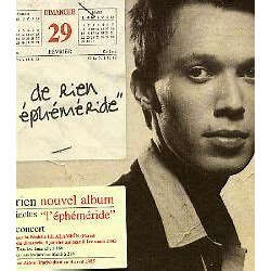 DE RIEN Ephéméride (L')
