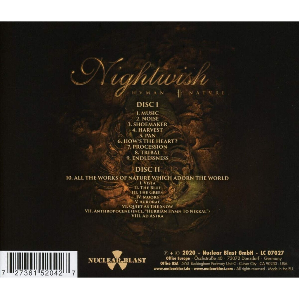  Nightwish  -  human. :||: nature. 