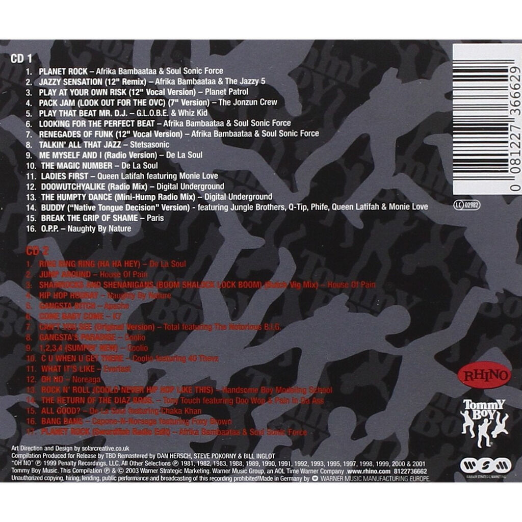 Tommy boy greatest hits by Afrika Bambaataa, Digital Underground