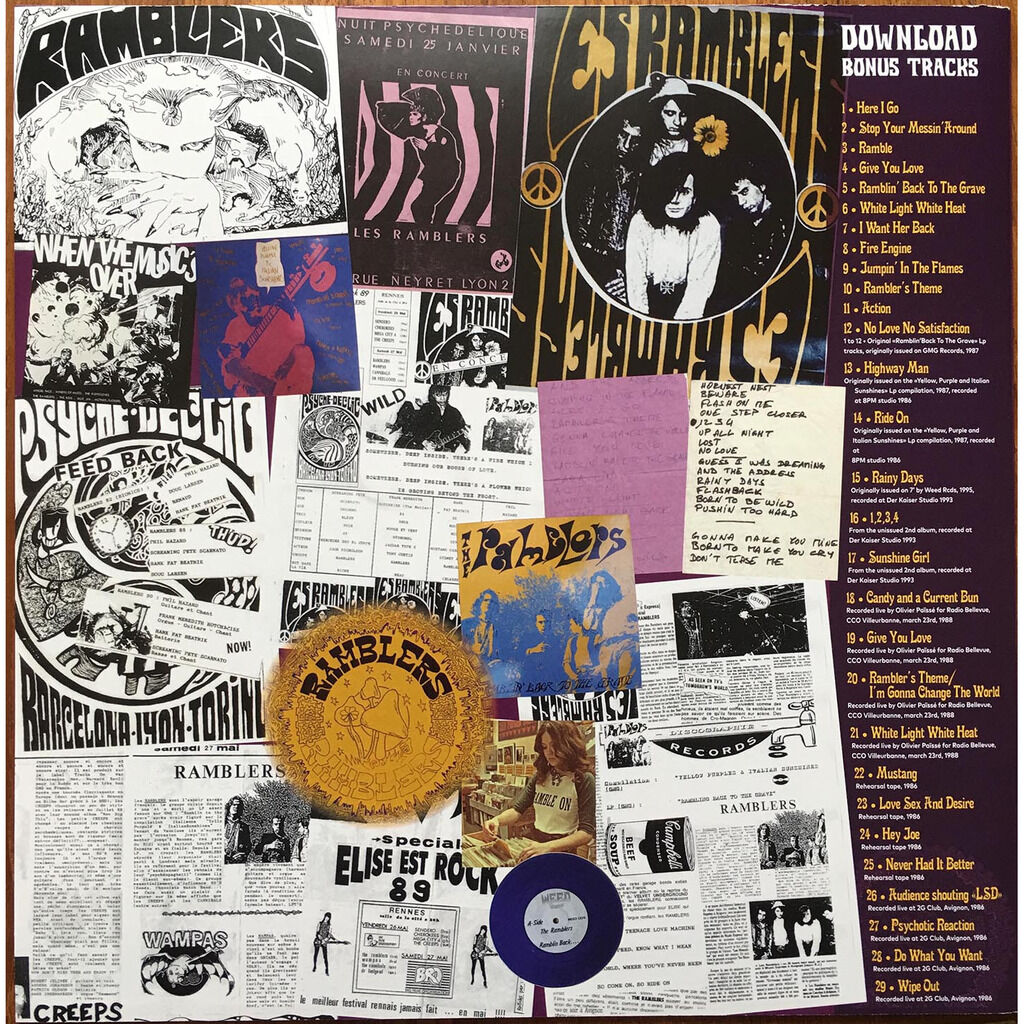  LES RAMBLERS  -  ramblin’ back to the grave 