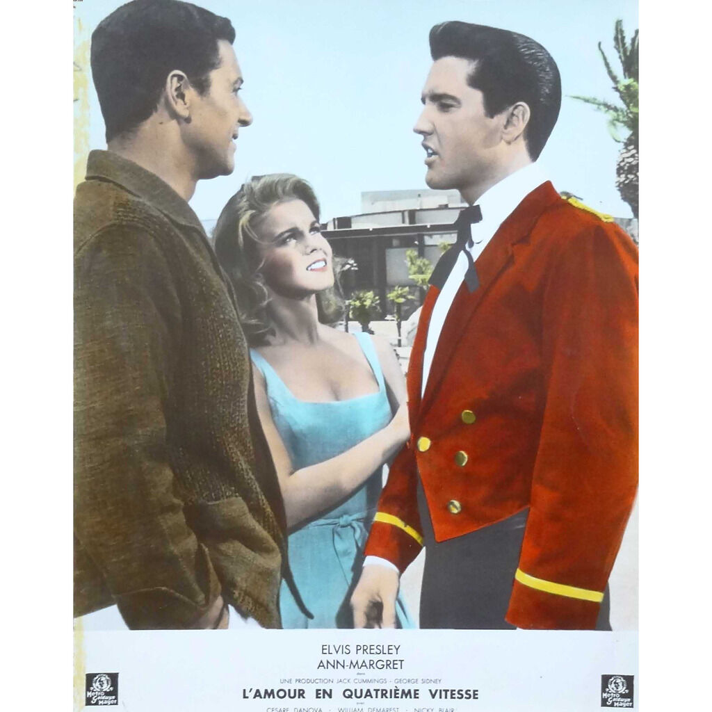  ELVIS PRESLEY  -  l'amour en quatrième vitesse 