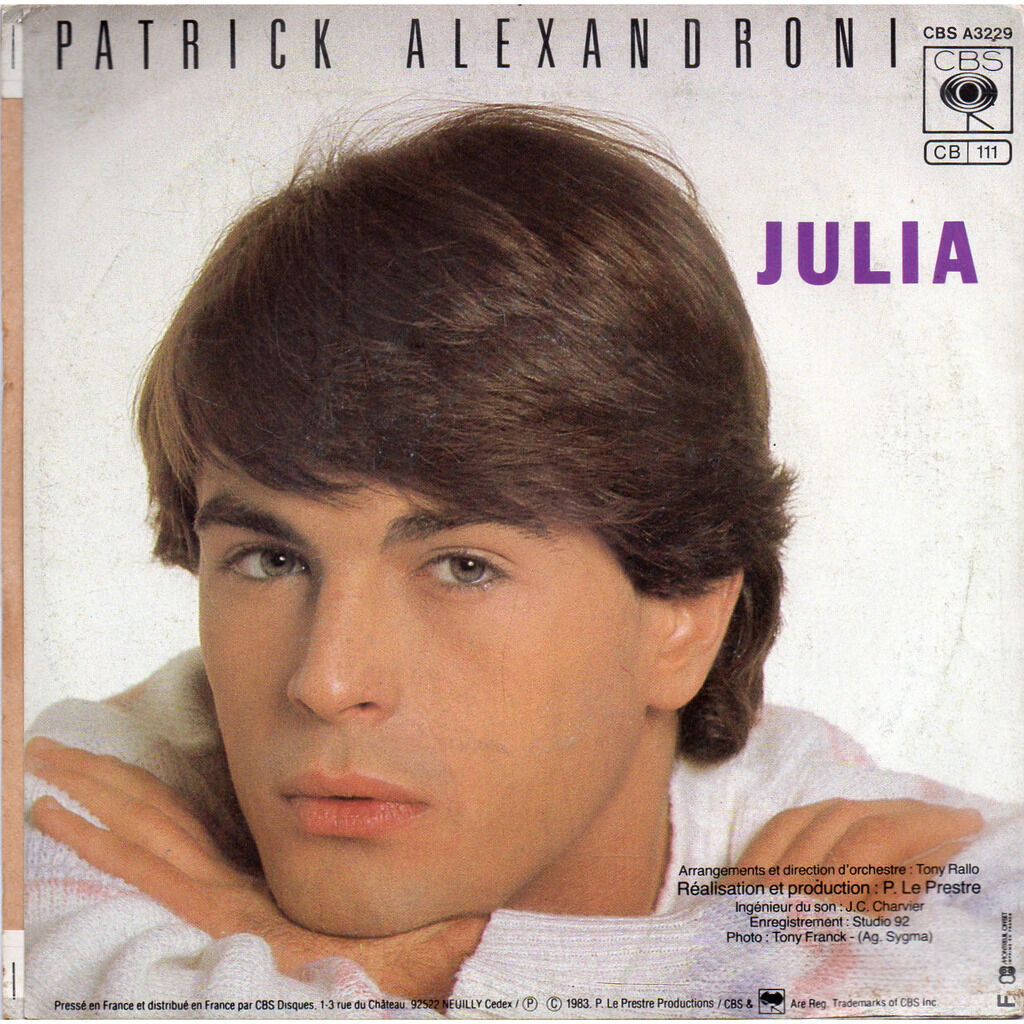 patrick alexandroni J'aime , J'aime / Julia