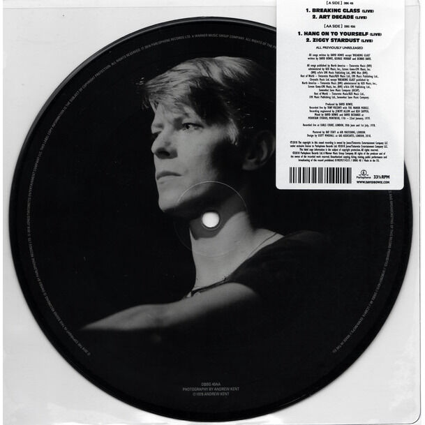  David Bowie  -  breaking glass [live e.p.] 
