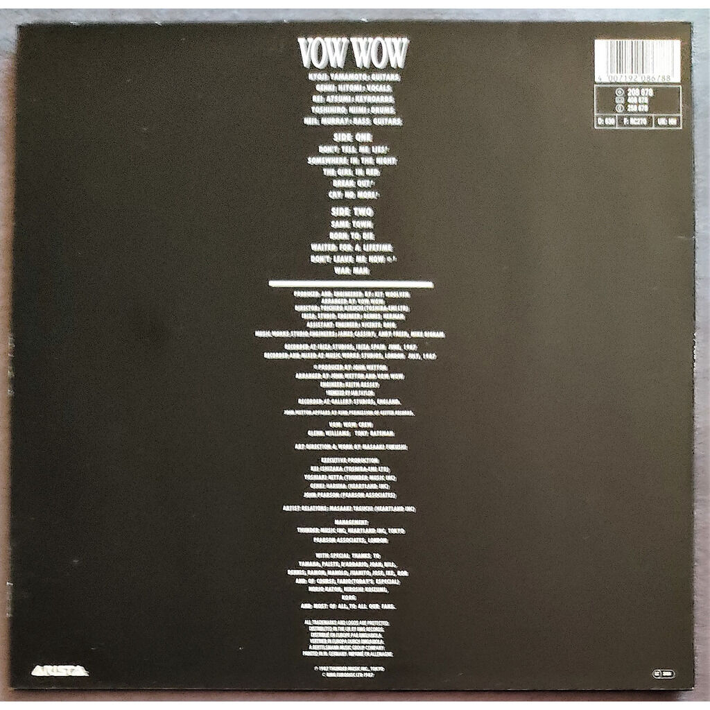  Vow Wow  -  v 