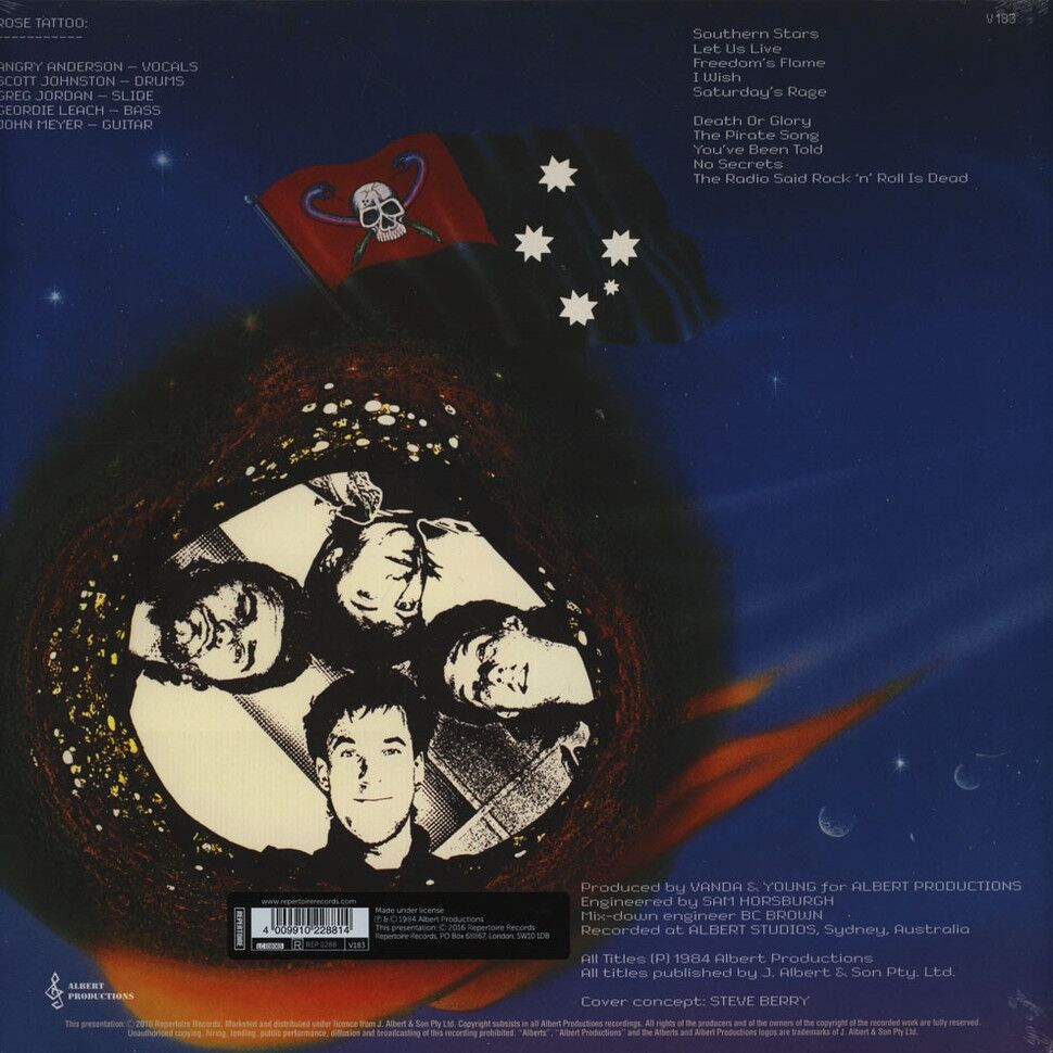  Rose Tattoo  -  southern stars 