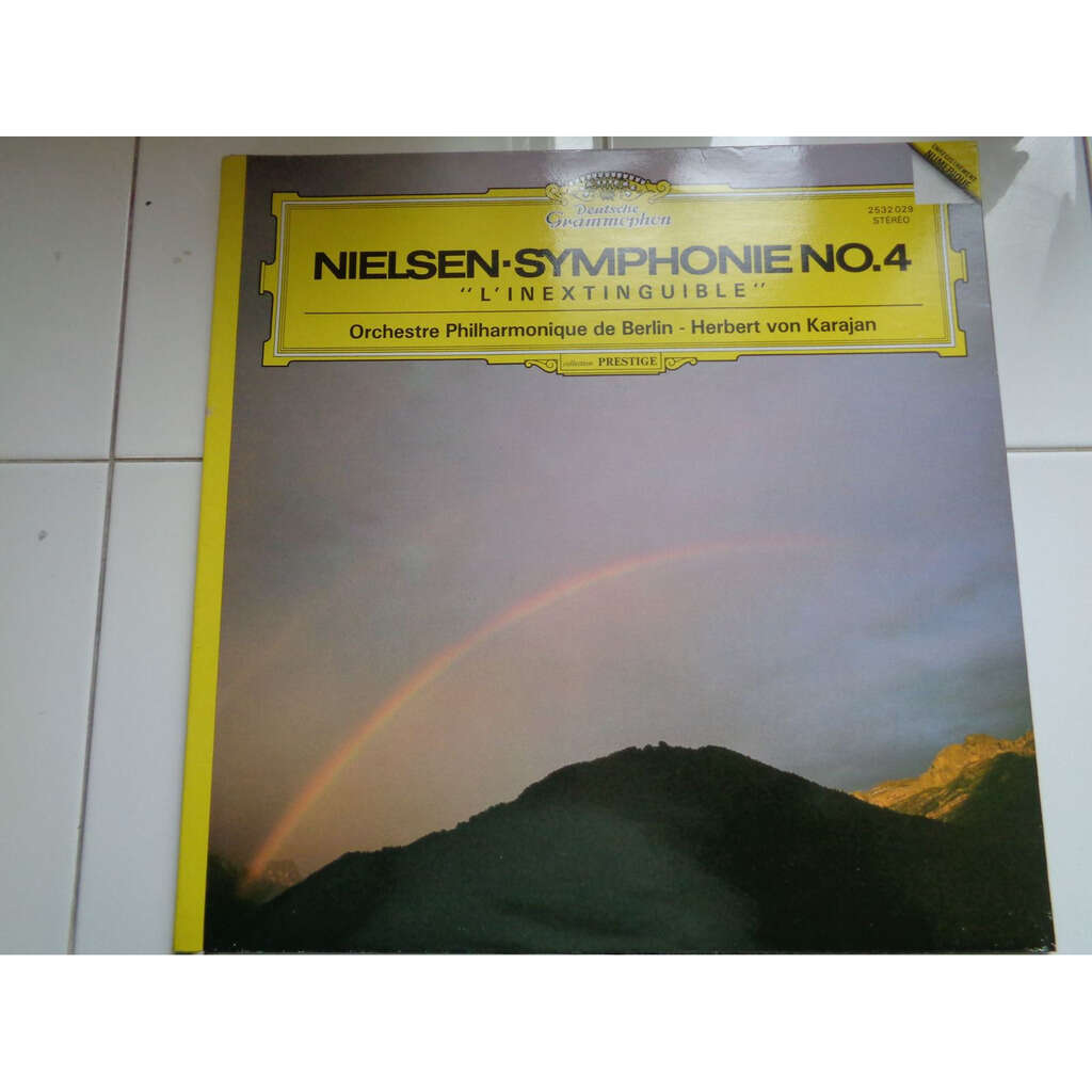 Nielsen / Herbert Von Karajan Symphonie No. 4 - ( stéréo digital mint condition )