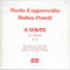 MARIA D'APPARECIDA / BADEN POWELL - a volta / quaquaraquaqua - Disque 45T (SP 2 titres)