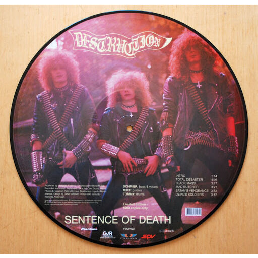  Destruction  -  mad butcher / sentence of death 