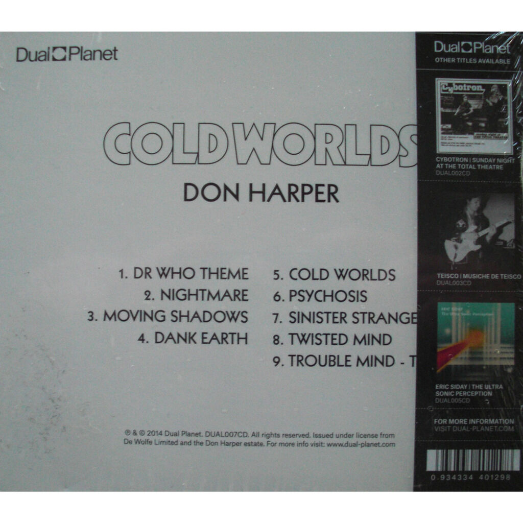 Don Harper cold worlds