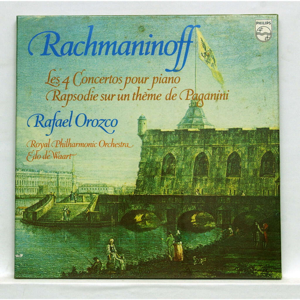 Rachmaninov : The 4 Piano Concertos / Rhapsody On A Theme Of Paganini ...