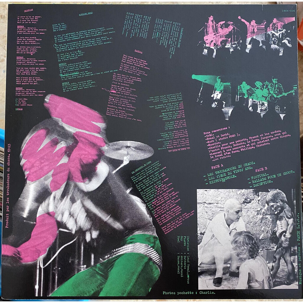  Panik L.T.D.C.  -  les troubadours du chaos 