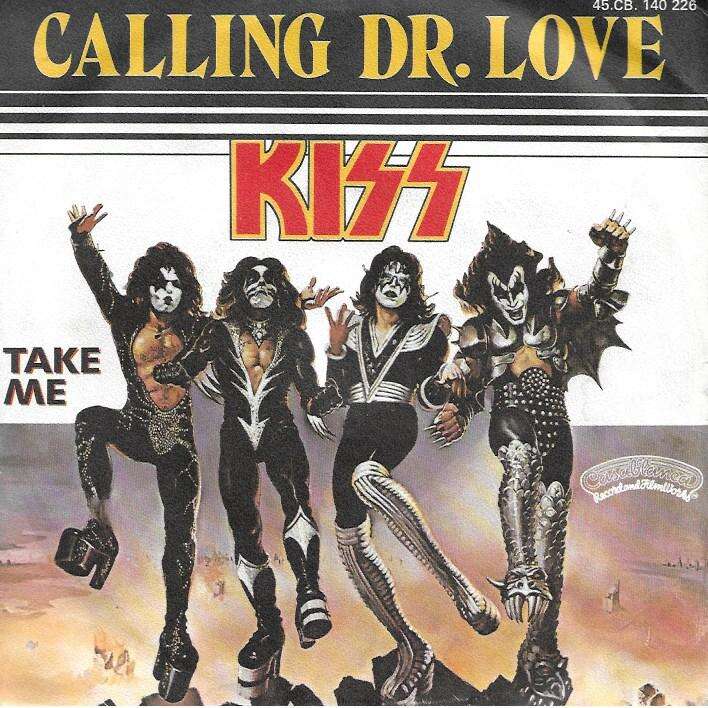 Calling dr love / take me by Kiss, SP with corcyhouse - Ref:114310310