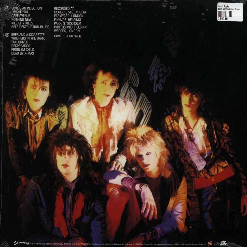  Hanoi Rocks  -  self destruction blues 