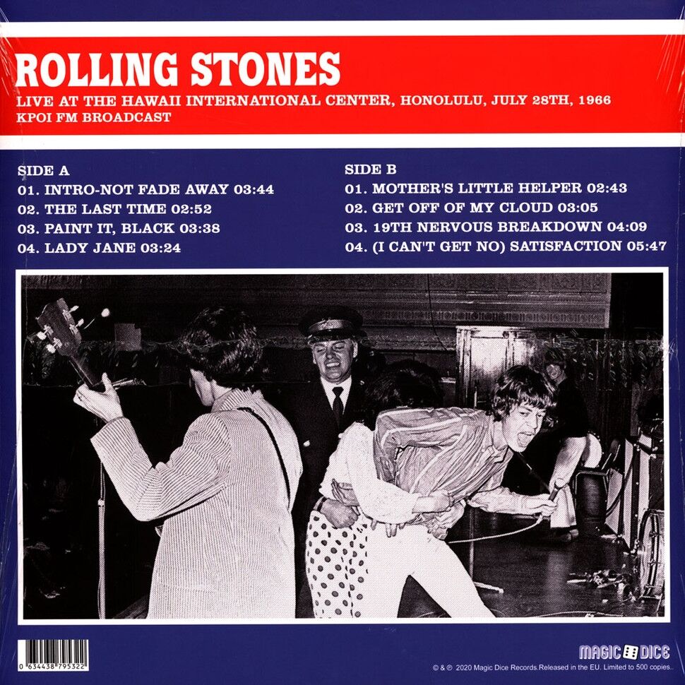  The Rolling Stones  -  live at the hawaii international center, honolulu, july 28 1966-kpoi fm broadcast 