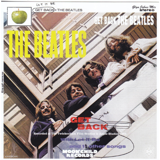 Get back glyn johns mixes (2 cds) by The Beatles, CD x 2 with