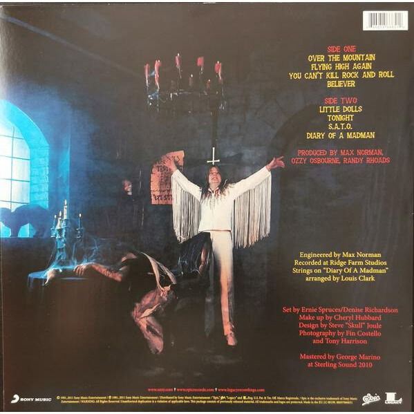  Ozzy Osbourne  -  diary of a madman 