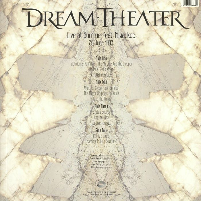 Dream Theater  -  live at summerfest milwaukee 29 june 1993 