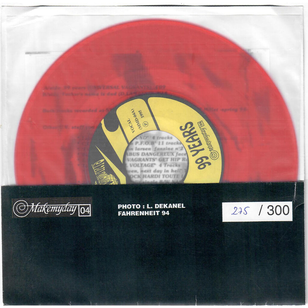  UNIVERSAL VAGRANTS  -  99 years / father's name 