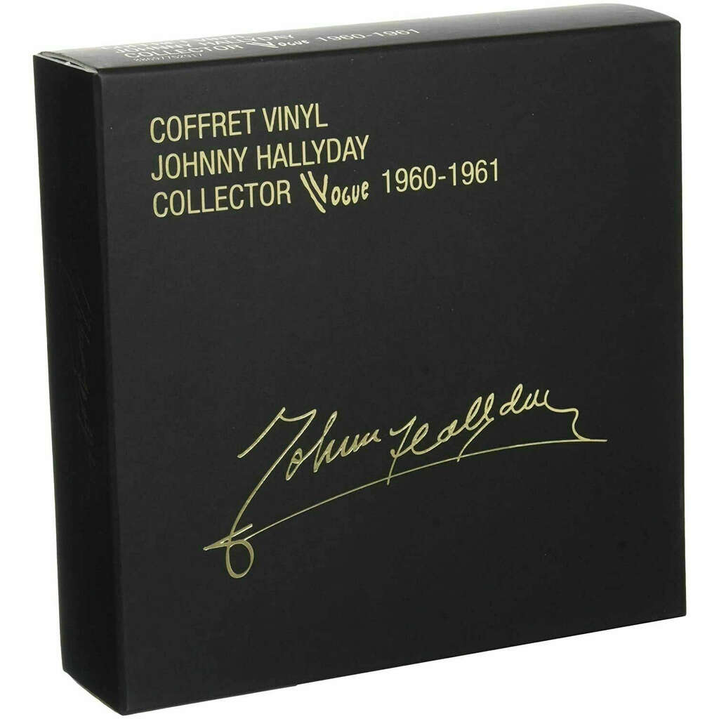 JOHNNY HALLYDAY coffret vinyl collector vogue 1960-1961, 7inch box for sale  on Ultime Music