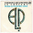 EMERSON, LAKE & PALMER - in concert : peter gun / knife edge - 7inch (SP)