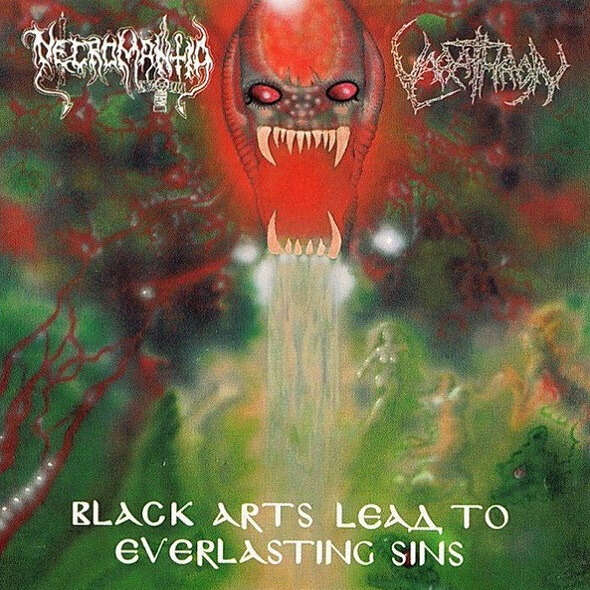 Black arts lead to everlasting sins. brazil edition by Necromantia ...