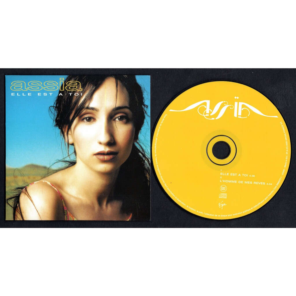 ASSIA ELLE EST A TOI - L'HOMME DE MES REVES .. .. .. .. .. CARDSLEEVE