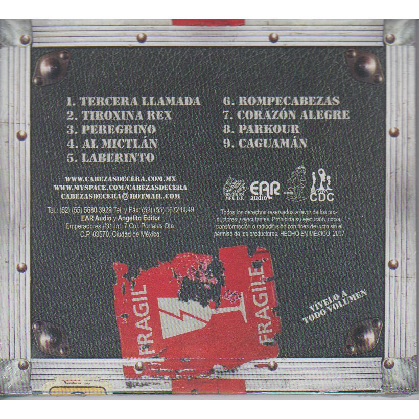  Cabezas De Cera  -  hecho en méxico 