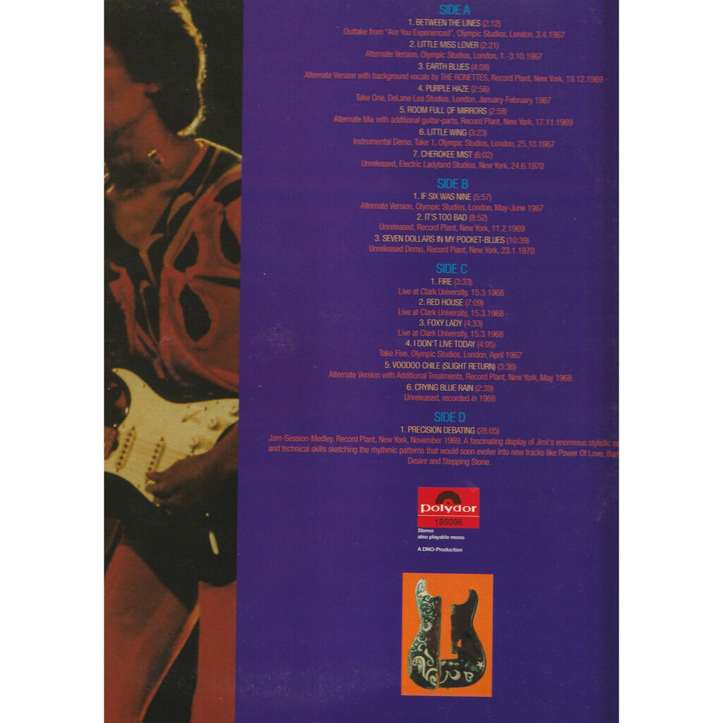  jimi hendrix  -  through the haze the ultimate experience 