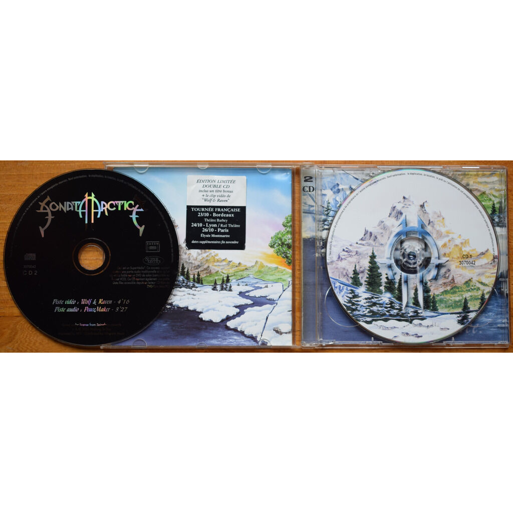 2CD/Sonata Arctica Silence/【J18】 /-